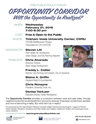 Image: Opportunity Corridor ---will the opportunity be realized?