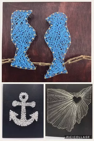 Image: May Strung Out by Analise String Art