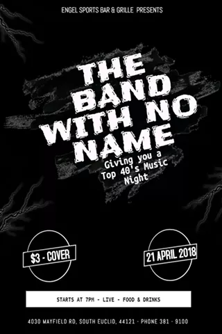 Image: A Matinee Affair with The Band with No Name