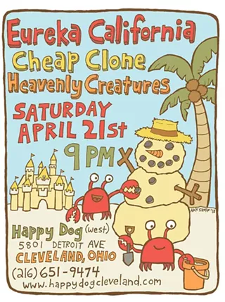 Image: Cheap Clone (EP Release Show) / Heavenly Creatures / Eureka California