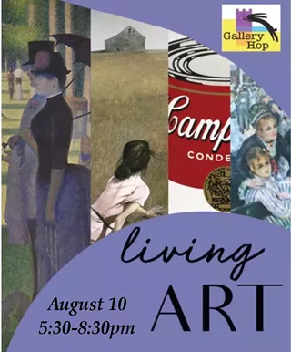 Image: Living Art: Hudson Gallery Hop