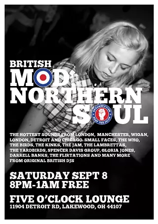 Image: BRITISH MOD & NORTHERN SOUL NIGHT