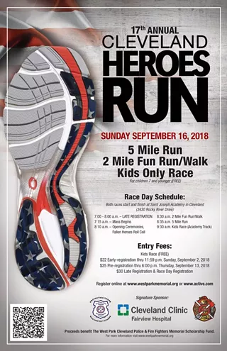 Image: 17th Annual Cleveland Heroes Run
