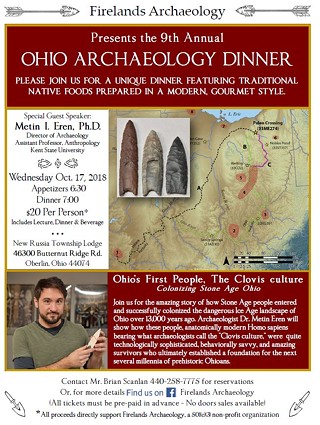 OHIO ARCHAEOLOGY DINNER
