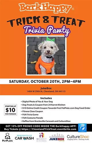 Image: Dog Friendly Trick & Treat Trivia & Costume Party