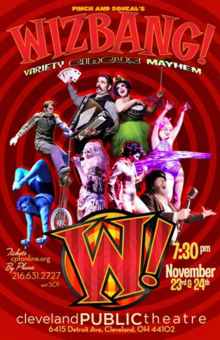 Image: Wizbang! Holiday Show! Cleveland Public Theatre