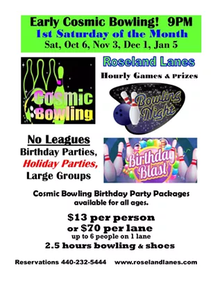 Image: Early Cosmic Bowling