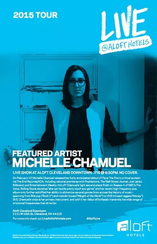 Image: Live at Aloft Hotels 2015 Tour Presents Michelle Chamuel