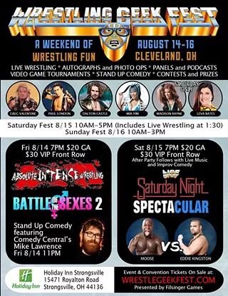 Image: Late Night Comedy @ Wrestling Geek Fest