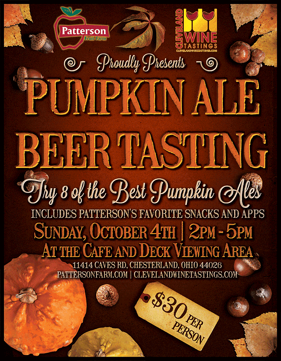 Image: Pumpkin Ale Beer Tasting