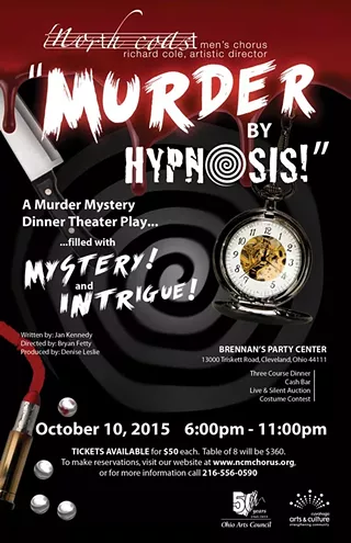 Image: "MURDER BY HYPNOSIS!" A Murder Mystery Dinner Theater Play