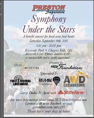 Image: CVJC Symphony under the Stars a benefit for Valley Food Banks