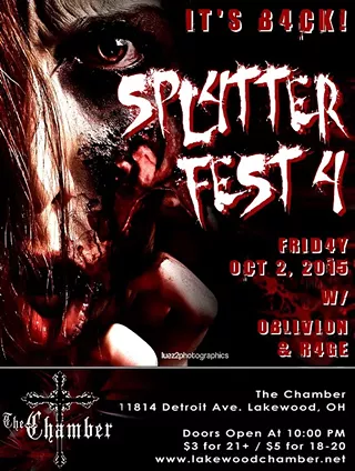 Image: SPL4TTER FEST 4 (Goth/Industrial Theme Night)