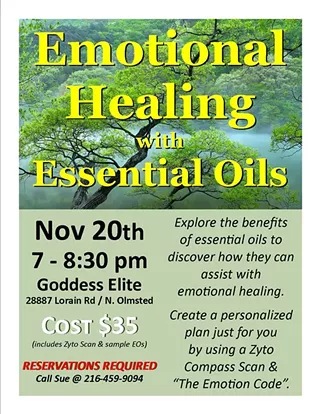 Image: Emotional Healing With Essential Oils