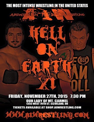 Absolute Intense Wrestling (AIW) Presents Hell on Earth