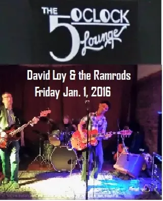 Image: David Loy & the Ramrods at the 5 O'Clock Lounge in Lakewood
