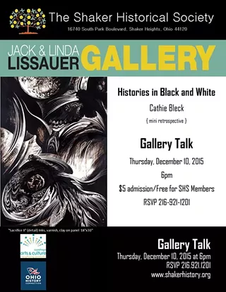 Image: Artist Talk with Cathie Bleck