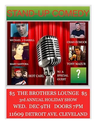 Image: Holiday Stand-Up Comedy Show!