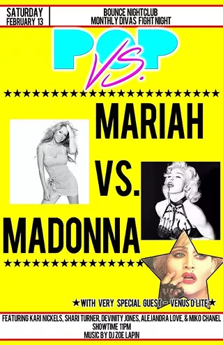 Image: Pop Vs: Mariah Vs. Madonna