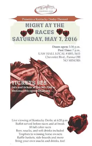 Image: Cogswell Hall presents - "Night at the Races"