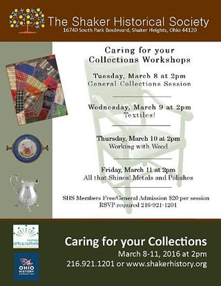 Caring for your Collections Workshop: Textiles