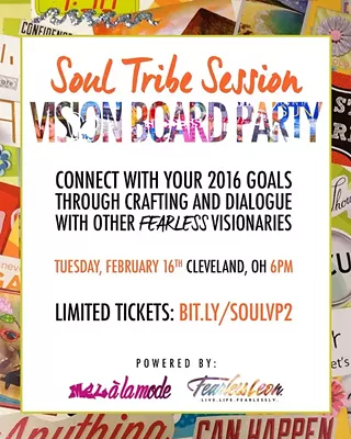 Image: Soul Tribe Session Vision Board Party
