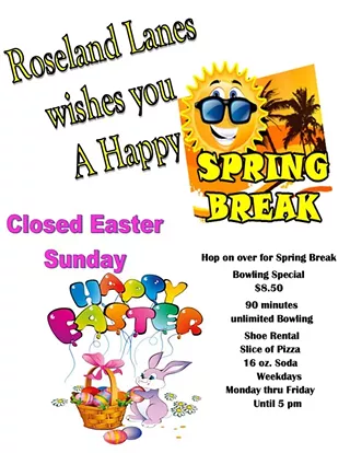 Image: Spring Break Bowling Specials