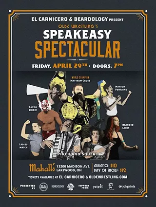 Image: Olde Wrestling's Speakeasy Spectacular at Mahall's