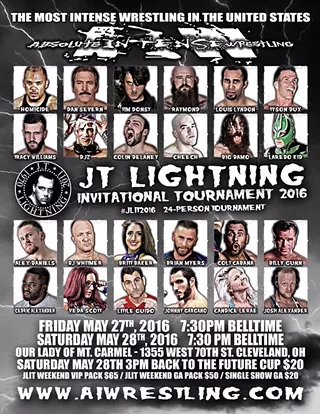 Image: Absolute Intense Wrestling (AIW) Presents the JT Lightning Invitational Tournament