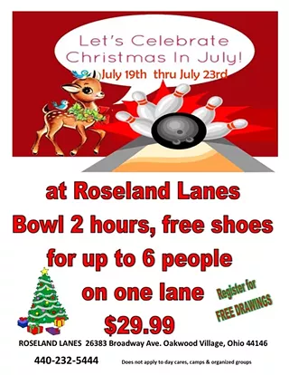 Image: Christmas in July Bowling Special
