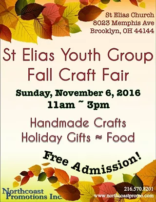 Image: 8th Annual St. Elias Byzantine Catholic Church Craft Show
