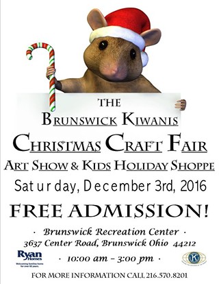 8th Annual Brunswick Kiwanis Club Craft Fair