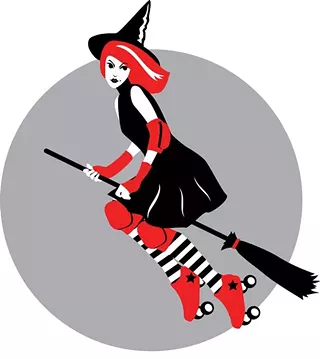 Image: Halloween Roller Skating Party