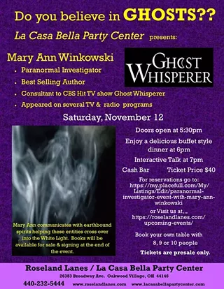 Image: Ghost Whisper-Do You Believe in Ghosts?