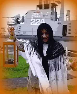 Image: Halloween on a Submarine