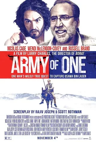Image: ARMY OF ONE In Theaters November 4th