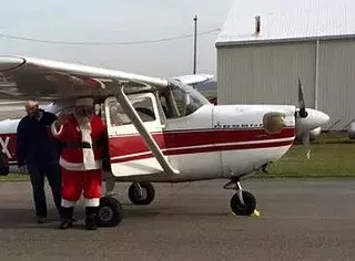 Image: Santa Fly-in and Pancake Breakfast
