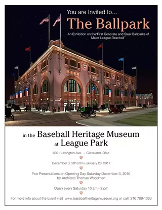 Image: The Ballpark: An Exhibition on the First Concrete and Steel Ballparks of Major League Baseball