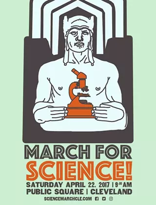 Image: Art & the March for Science CLE: Melding Science, Art & Activism