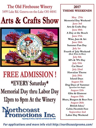 Old Firehouse Winery Arts & Crafts Show - Wine, Jazz & Art