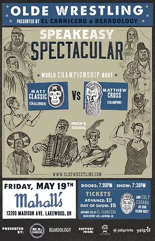 Image: Olde Wrestling's Speakeasy Spectacular