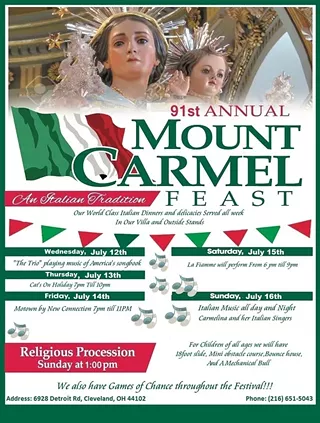 Image: Our Lady Mt. Carmel's 91st Anniversary Festival