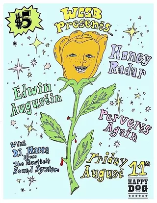 Image: WCSB Presents: Honey Radar / Perverts Again / Edwin Augustin