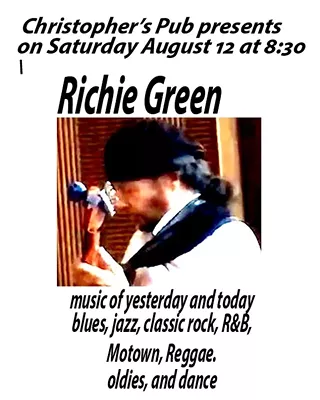 Image: Richie Green at Christopher's Pub
