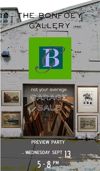 Image: Bonfoey Gallery Garage Sale