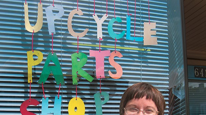 Upcycling Upshot: Changing the Neighborhood through Art and Happy Things