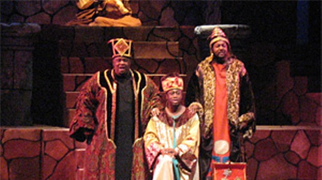 We three kings of Orient are: Syrmylin Cartwright, James Washington, and Titus Jackson.
