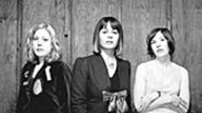 When Sleater-Kinney parted ways with its publicist, 
    booking agent, and label, uncertainty over the future 
    inspired The Woods.