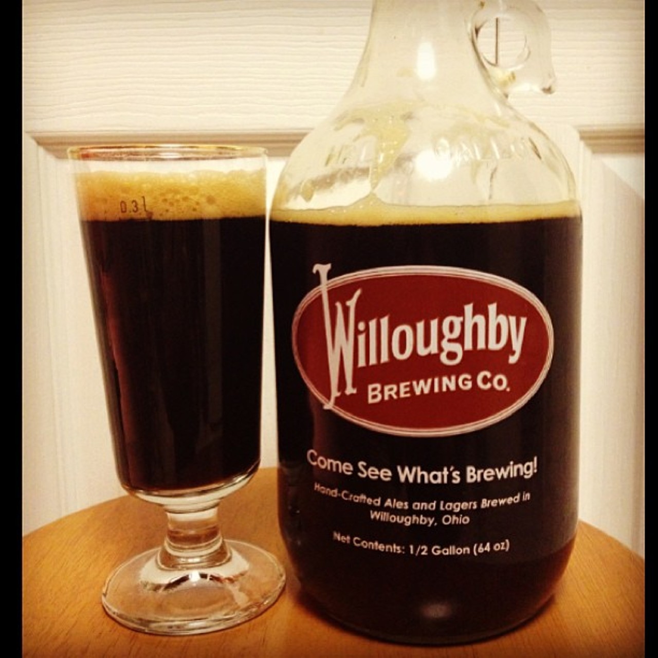 Willoughby Brewing Company brings glad tidings and a brown ale with Wenceslas, which has a "rich malt character" and an assortment of spices. It also will have you reaching for Wikipedia, where you'll learn Good King Wenceslas gave alms to the poor. Willoughby is happy enough just giving you beer.