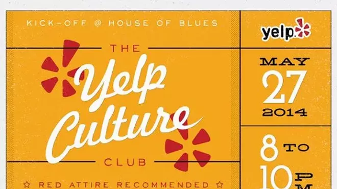 Image: Yelp's Culture Club Kick-Off Party! (FREE--ALL YELPERS WELCOME!)